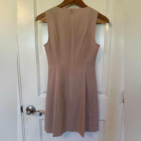 Theory V Neck Shift Dress light pink 00 - Picture 2 of 6